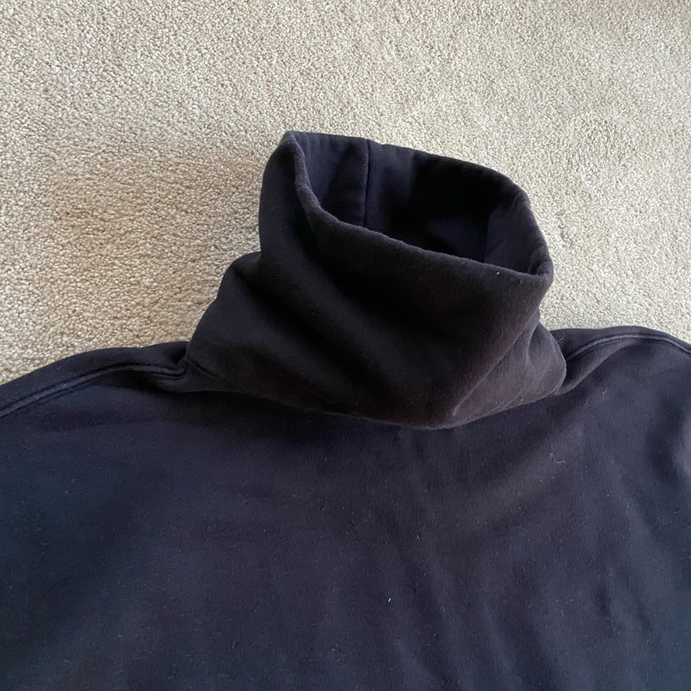 Athleta M black 24/7 funnel neck sweatshirt - Picture 5 of 11